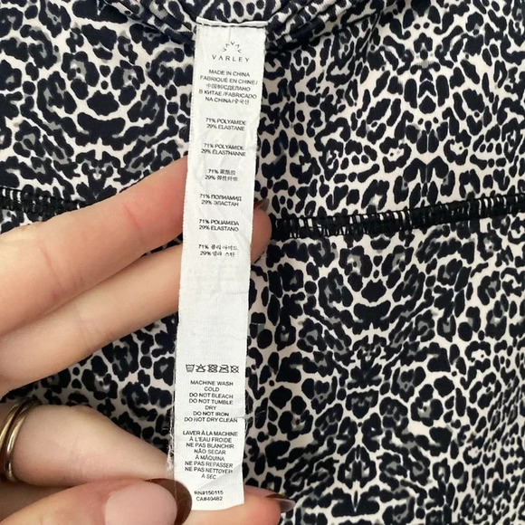 Varley L Montero Leggings in Molten Leopard Print - Picture 4 of 8